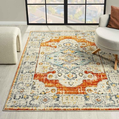 Luxe Weavers Oriental Medallion Indoor Rug