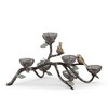 SPI Home Birds and Nests Candelabra – Sculpted Cast Aluminum Candleholder, 23" Wide Nature Accent - 2 of 3