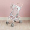 Olivia's Little World Baby Doll 3pc Nursery Set - Crib, High Chair & Stroller - 4 of 4