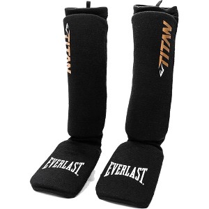 Everlast Titan MMA Protective Shin Instep Guards - Black - 1 of 1