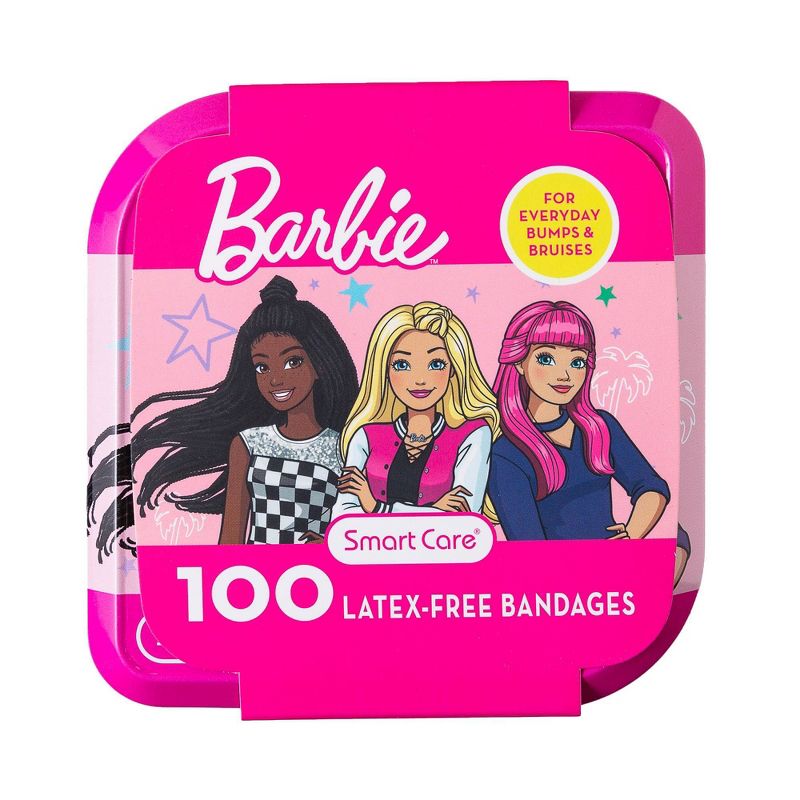 Smart Care Barbie Latex-free Bandages - Collector Case - 100ct, 1 of 7