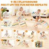 NAYSAYE Triangle Set, 9-in-1 Foldable Wooden Triangle Climbing Toys Set for Kids, Indoor Playground Gym, Montessori Climbing Set for Toddler - 4 of 4