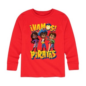 Boys' - Santiago of The Sea - Vamos Piratas Long Sleeve Graphic T-Shirt - 1 of 4