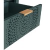 NicBex 3 Drawers Dresser for Bedroom with Hollow-Carved,Chest of Drawers with Metal Handles Design,Storage Dressers for Bedroom - 4 of 4