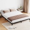 Metal Platform Bed Frame, 14' Bed Frame with Heavy Duty Slats Support, Strong Bearing Capacity Bed Frame with Under Bed Storage, No Box Spring Needed - 3 of 4