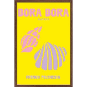 Trends International Reinders: Destinations - Destination Bora Bora Framed Wall Poster Prints - 1 of 4