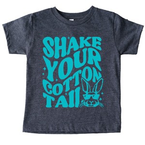 The Juniper Shop Shake Your Cotton Tail Wavy Toddler Short Sleeve Tee - 1 of 4