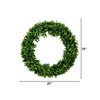 Nearly Natural 20-in Artificial Bay Leaf Wreath - 4 of 4