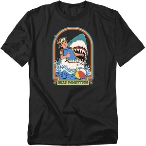 Men's Steven Rhodes Stay Positive T-Shirt - 1 of 4