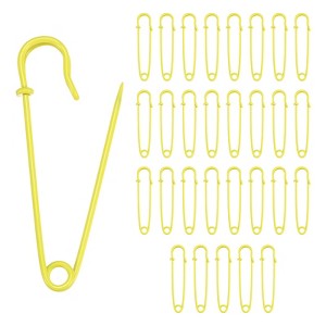 Unique Bargains Sewing Upholstery Spring Lock Blanket Bulk Large Safety Pins 30 Pcs - 1 of 4