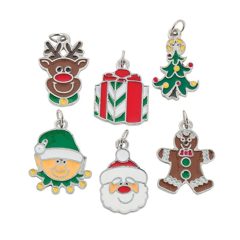 Fun Express Happy Holidays Enamel Charms, 1 of 7