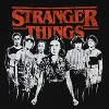 Stranger Things Men's Group Picture Black and White Distressed Graphic T-Shirt - 2 of 3