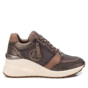 Carmela Leather Collection Women's Wedge Sneakers 161844 - 1 of 3