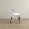 Luca Light Grey Fabric Dining Chair (Set Of 2) - 3 of 4