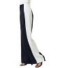 Women's Color Block Wide Leg Pants - lalavon - 2 of 3