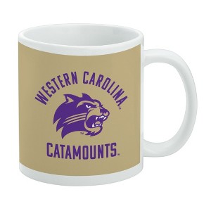 Western Carolina Catamounts Ceramic Coffee Mug Novelty Gift Mugs for Coffee Tea and Hot Drinks 11oz White - 1 of 4
