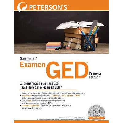 Domine El Examen del Ged(r), Primera Edición - by  Peterson's (Paperback)