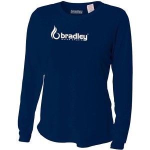 Bradley Women's Long Sleeve Rash Guard Surf Comfortable Performance Swim Shirt - 1 of 4