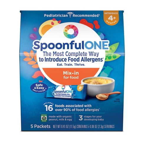 SpoonfulONE Early Allergen Mix-in for Baby Food - 5pk - image 1 of 4
