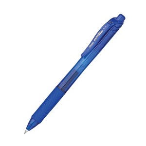 Pentel EnerGel-X Retractable Liquid Gel Pen, Blue, 0.7mm, Pack of 12 - 1 of 1