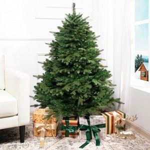 Home Imports Emporium Cynthia Prelit Artificial Christmas Tree, Realistic Rustic Christmas Tree with Lights - 1 of 4