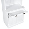 Sapphtopaz Modern 3-Tier Bookcase with Open Shelves, Wood Display Bookshelf for Living Room, Home Office - 2 of 4