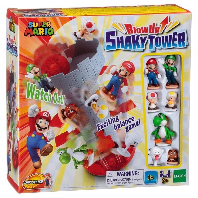 Epoch Games Super Mario Blow Up! Shaky Tower Game