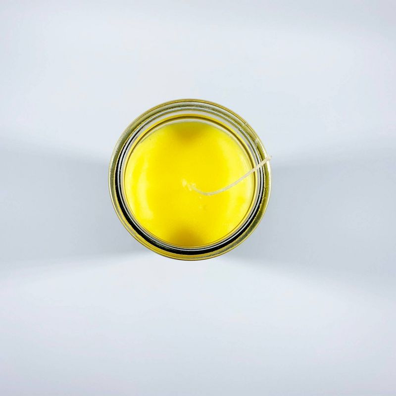 Jar Candle Yellow 11.3oz - Continental Candle, 4 of 5