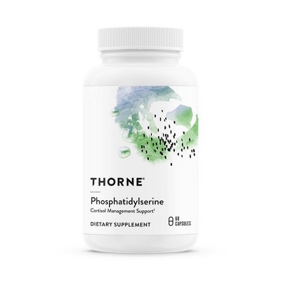 Thorne Phosphatidylserine (Formerly Iso-Phos) - Cortisol Management Support - Support Brain Function - 60 Capsules - 60 Servings
