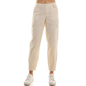 Derek Heart Womens Mid Rise Cargo Jogger - 1 of 4