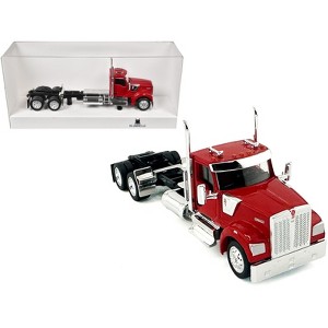 Kenworth W990 2-Axel Day Cab Red 1/87 (HO) Scale Plastic Model Car by HO Logistics - 1 of 4