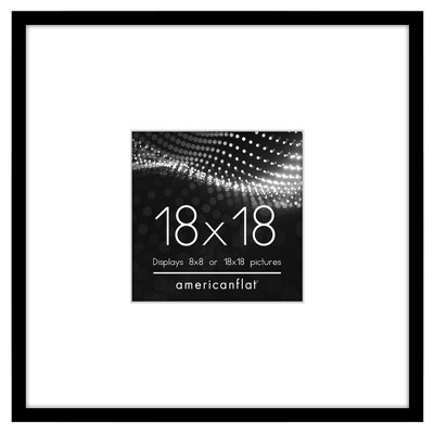 Americanflat Picture Frame with Oversized Mat