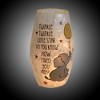 Stony Creek 7.25 In Moon & Stars Pre-Lit Vase Everyday Lighted Glass Accent , Everyday Decor Elephant (1PC) - 3 of 3
