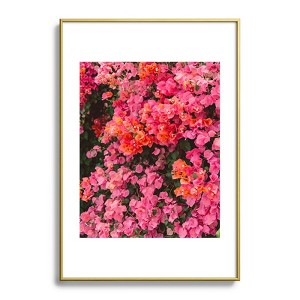 Bethany Young Photography California Blooms Metal Framed Art Print - Deny Designs - 1 of 4