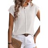 Women's Sleeveless Knit Sweater - Miss Sparkling M - 3 of 3