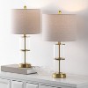 Nalla 22.5" Table Lamp (Set of 2) - TBL4621 - Clear/Brass - Safavieh - 3 of 4