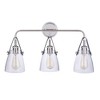 Craftmade Lighting Hagen 3 - Light Vanity in  Polished Nickel - 4 of 4