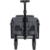 CAVINAS Expandable Dual-Layer Utility Wagon Cart, Lightweight Folding Wagon with 100% Extra Space, Shopping Cart for Camping, Sports - 3 of 4