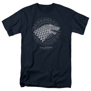 Game Of Thrones Stark Burst Sigils Adult T-Shirt - 1 of 4