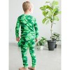 RuggedButts SoftSnooze Toddler Boys Long Sleeve Pajama Set - 4 of 4