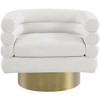 Meridian Furniture,Tessa Boucle Fabric Accent Chair - 3 of 4