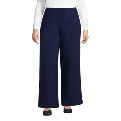 Lands' End Women's Plus Size Starfish High Rise Wide Leg Pants - 2x ...