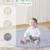 BabyBond Baby Gym Play Mat,Tummy Time Mat with 5 Detachable Toys for Stage-Based Motor Skills & Sensory Development - 4 of 4