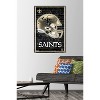 Trends International NFL New Orleans Saints - Neon Helmet 23 Unframed Wall Poster Prints - 2 of 4