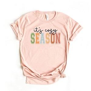 Simply Sage Market Women's It's Cozy Season Short Sleeve Graphic Tee - 1 of 2
