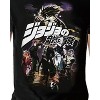 Seven Times Six Jojo's Bizzare Adventure Mens' Part 3 Group T-Shirt Black - 3 of 4