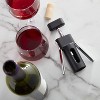 KitchenAid Winged Manual Corkscrew Black/Silver: Soft-Grip Handle, Dishwasher-Safe, Metal, Wine Opener - 2 of 4