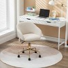 Mesh Home Office Chair, Adjustable Height Desk Chair with Wheels and Gold Metal Base – The Pop Home - 2 of 4