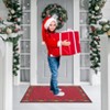 Christmas Runner Rug Solid Non-Slip Washable Christmas Kitchen Rug Holiday Decor Carpet for Dining Room Nursery Office - 3 of 4