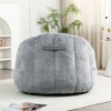Sapphtopaz Creative Bean Bag Chair with Armrests Lazy Sofa Chair Bean Bag Chairs for Adults Stuffed High-Density Foam for Living Room, Bedroom - 2 of 4